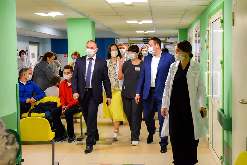 ДРКБ с рабочим визитом посетила делегация лидеров здравоохранения Кабардино-Балкарской Республики