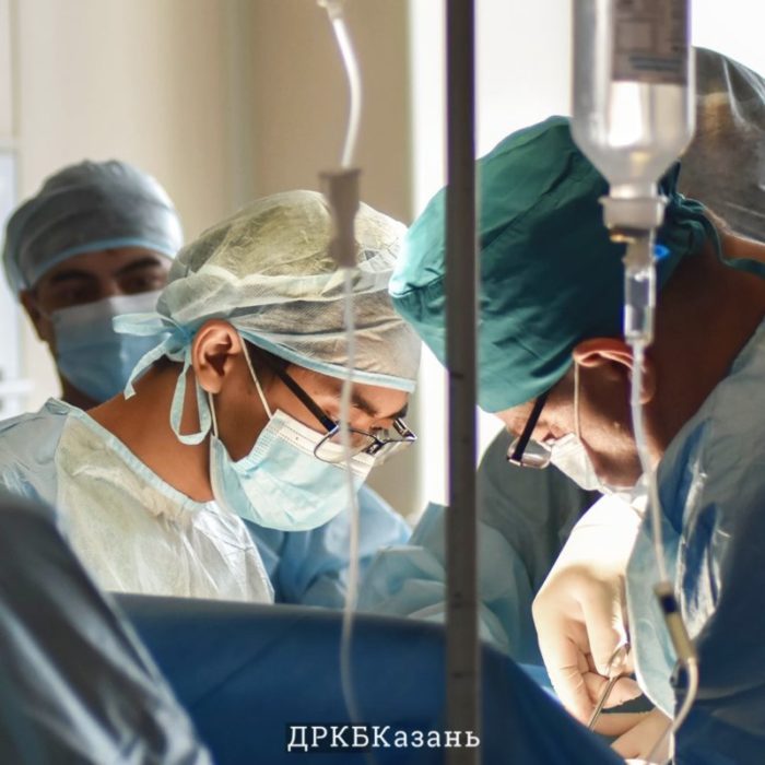 Хирурги ДРКБ удалили большую опухоль 4-х летнему ребёнку