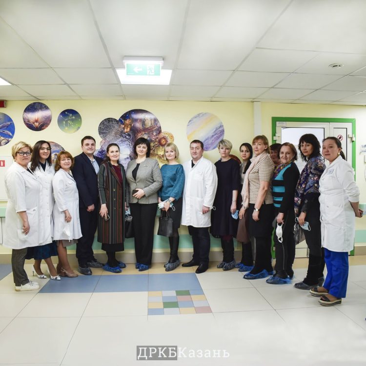 Детскую республиканскую клинику посетили руководители государственных учреждений здравоохранения Ульяновской области