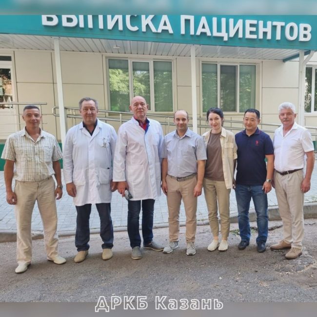 Врачи Детской республиканской клинической больницы МЗ РТ посетили детскую клинику в Нижнекамске