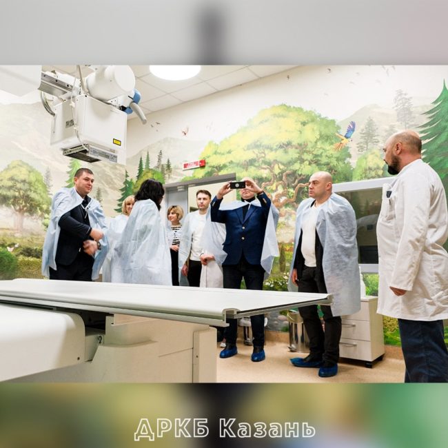 Онкоцентр ДРКБ посетила делегация Министерства здравоохранения Московской области
