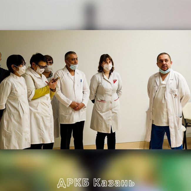Онкоцентр ДРКБ посетили врачи — педиатры из Московской области