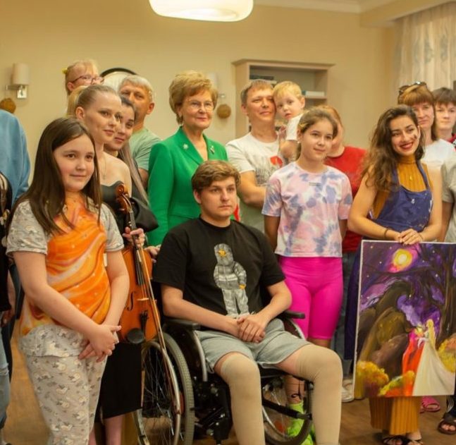 Татьяна Петровна Ларионова провела сеанс сказкотерапии в «Доме вдали от дома» в Казани