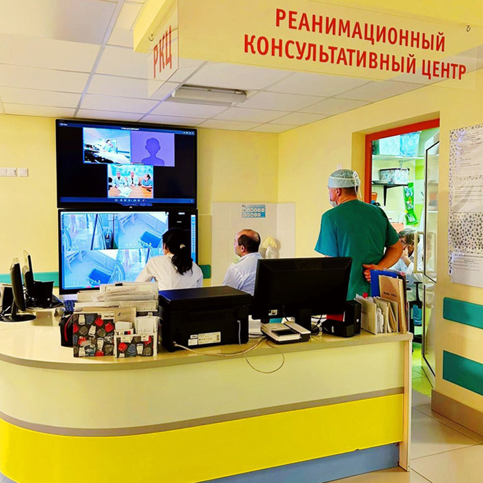 Специалисты ДРКБ провели теле-медицинскую консультацию с врачами ГУЗ «Ульяновской областной детской клинической больницы имени политического и общественного деятеля им. Ю.Ф. Горячева».