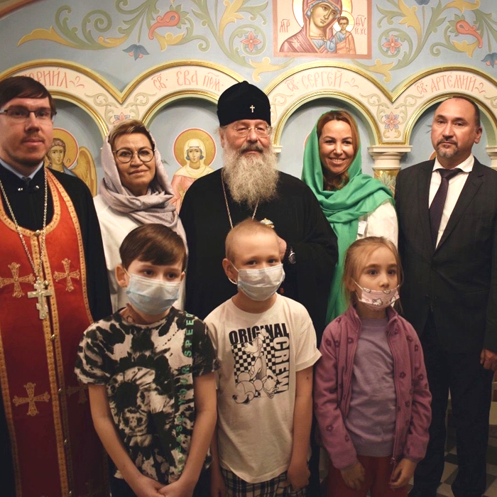 Праздник Пасхи в Детской республиканской клинической больнице