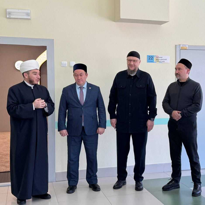 В филиале ДРКБ «Азино» прошла торжественная церемония, посвященная открытию молельной комнаты