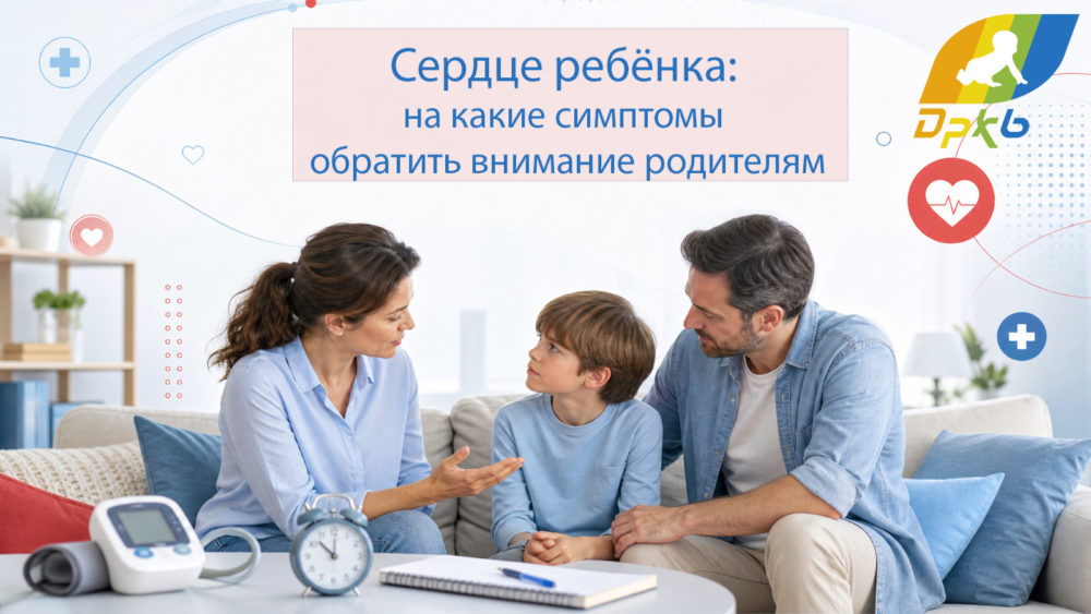 Сердце ребёнка: на какие симптомы обратить внимание родителям