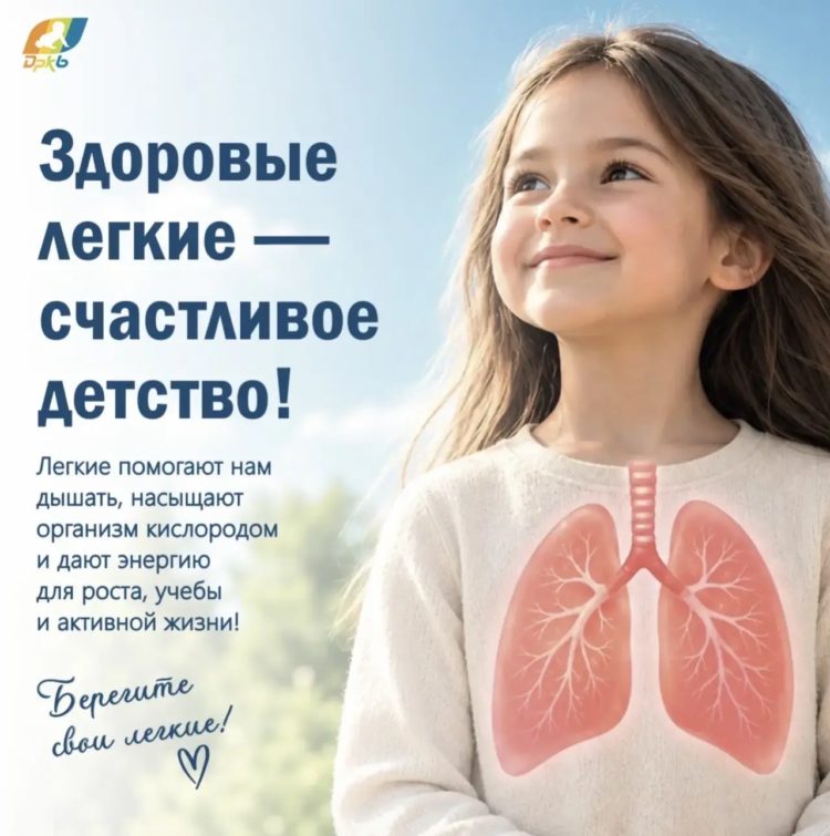 Как сохранить здоровье легких у детей