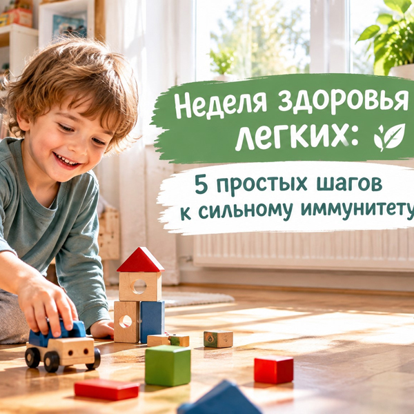 Неделя здоровья лёгких: 5 простых шагов к крепкому иммунитету