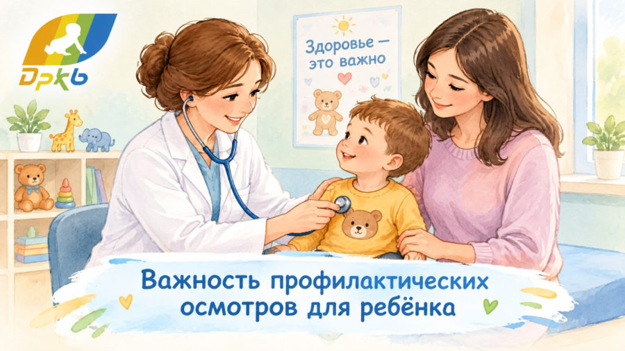 Важность профилактических осмотров для ребёнка